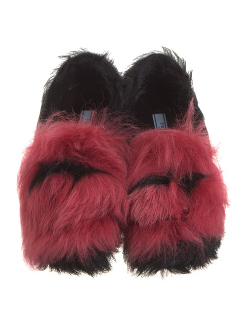 Prada Fur Moccasins