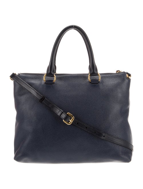 Prada Vitello Daino Leather Top Handle Bag