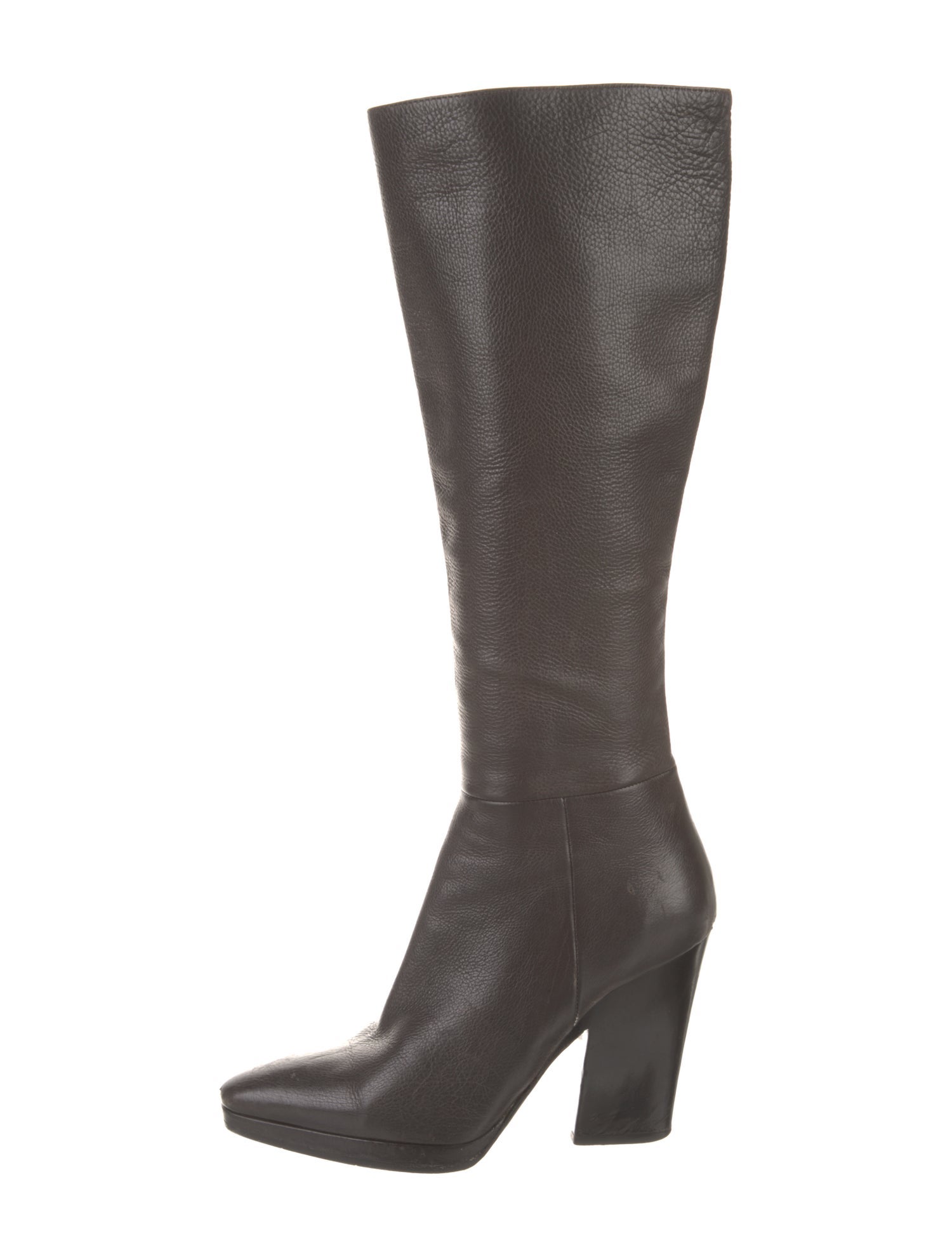 Prada Leather Riding Boots