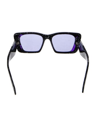 Prada Square Tinted Sunglasses