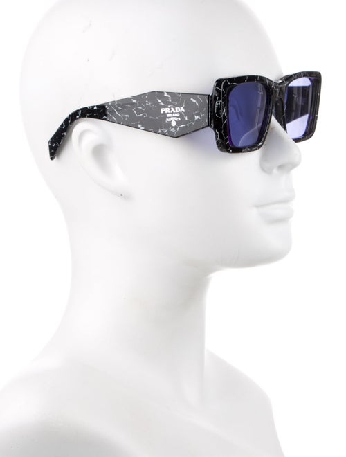 Prada Square Tinted Sunglasses