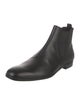 Prada Saffiano Leather Leather Chelsea Boots