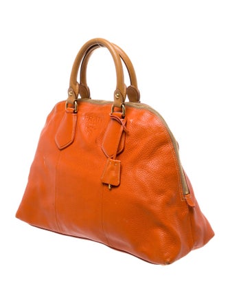 Prada Signature Top Handle Bag