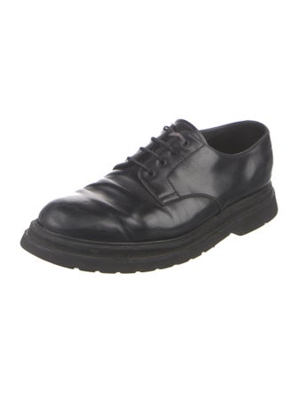Prada Leather Derby Shoes