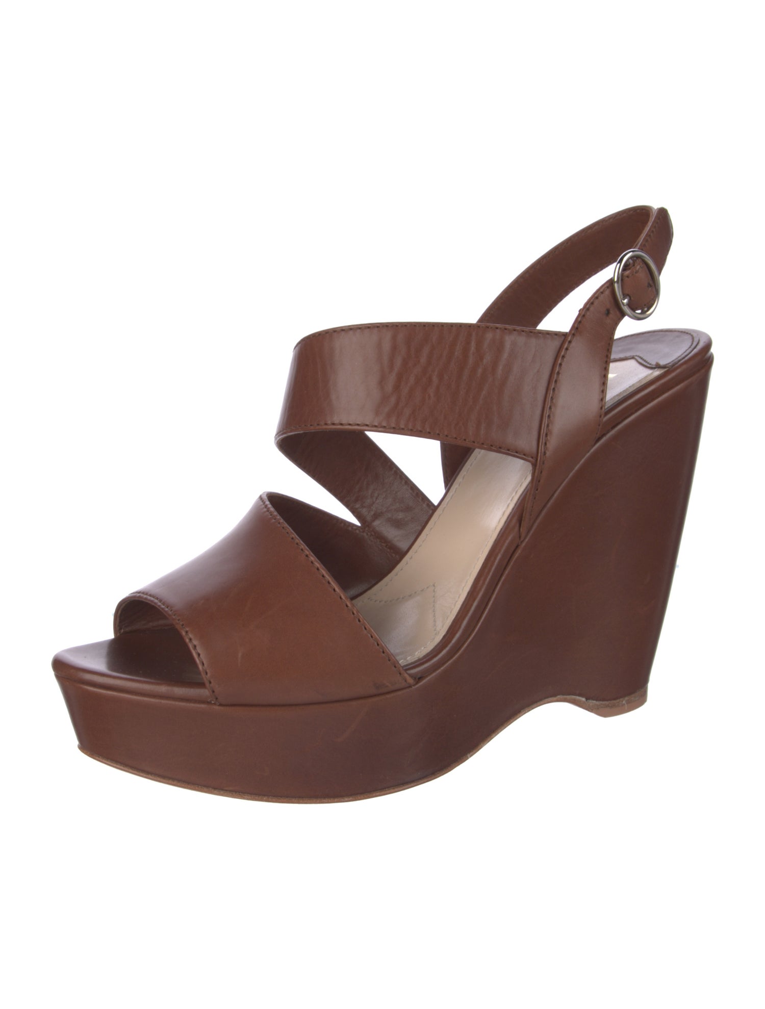 Prada Leather Slingback Pumps