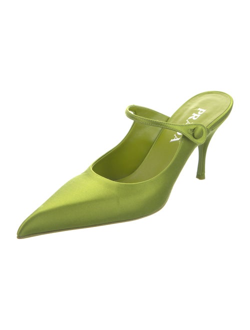 Prada Satin Mules