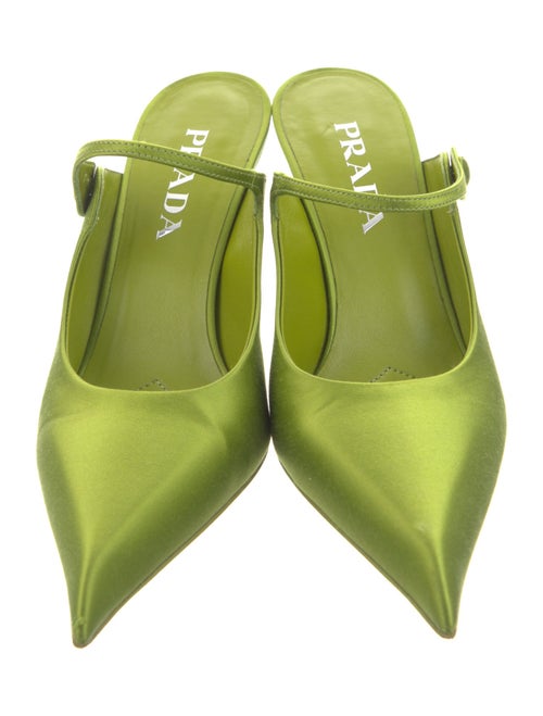 Prada Satin Mules