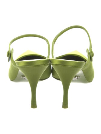 Prada Satin Mules