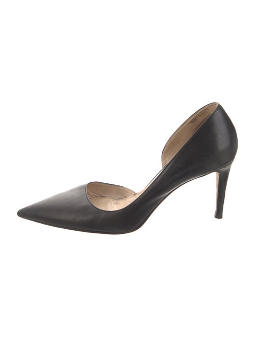 Prada Leather D'Orsay Pumps