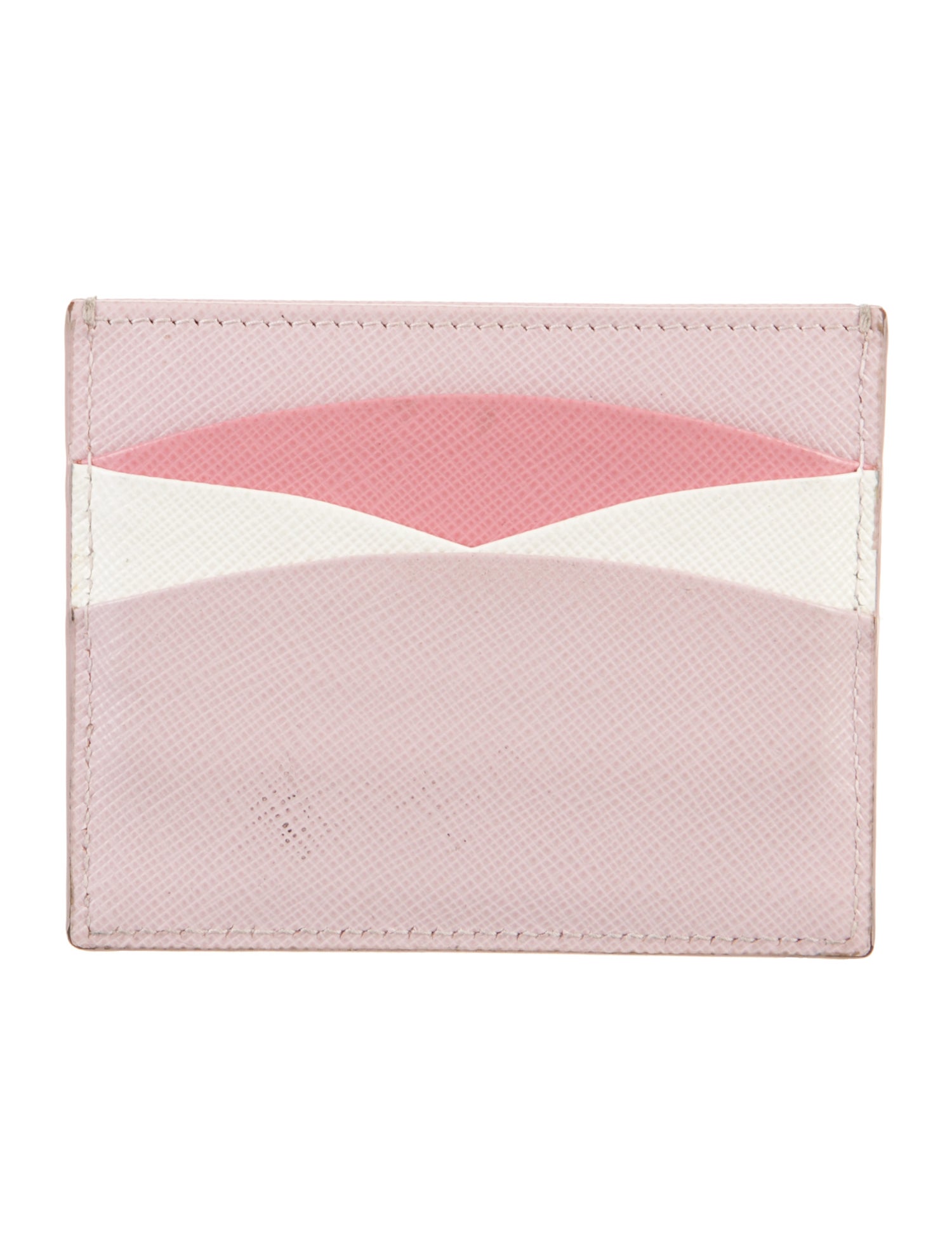 Prada Saffiano Lux Leather Card Holder