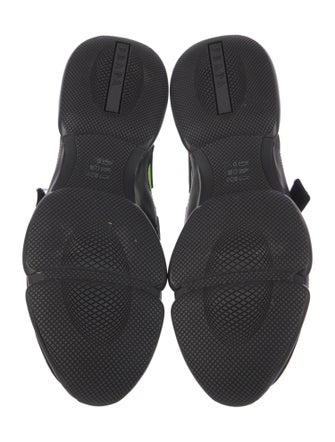 Prada Mesh Colorblock Pattern Sneakers