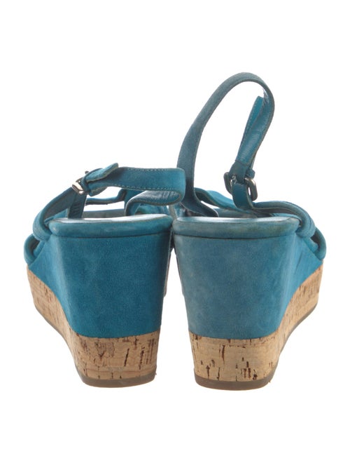 Prada Suede Slingback Sandals