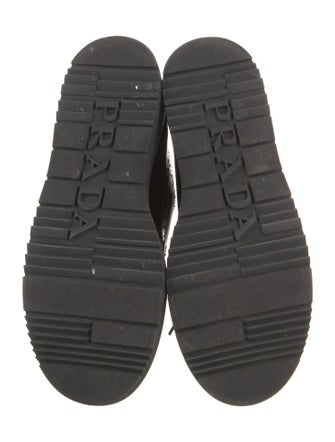 Prada Patent Leather Lasercut Accents Oxfords