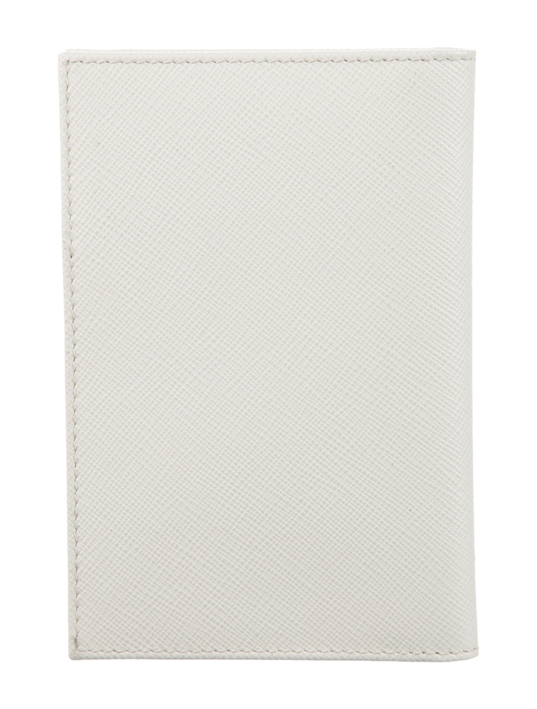 Prada Saffiano Leather Passport Holder