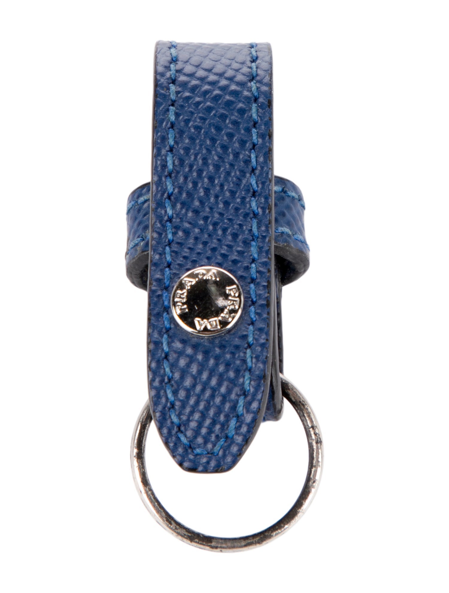 Prada Leather Keychain