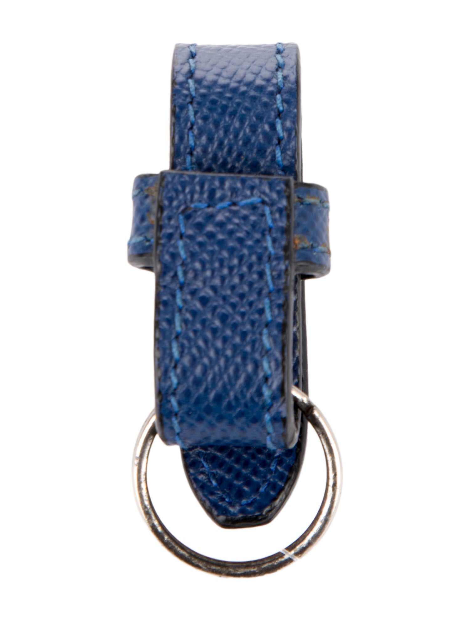 Prada Leather Keychain