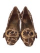 Prada Ponyhair Animal Print Pumps