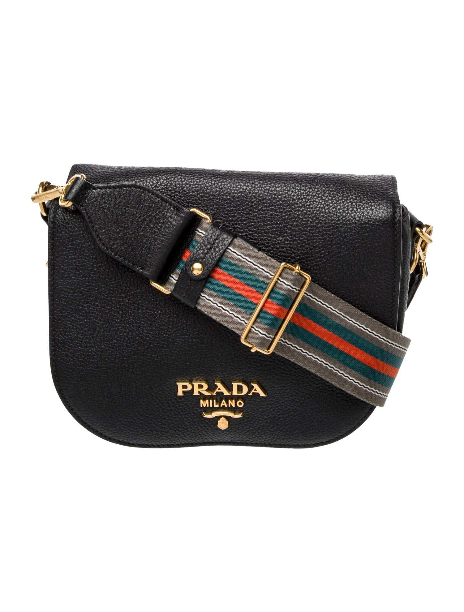Prada Vitello Daino Leather Shoulder Bag