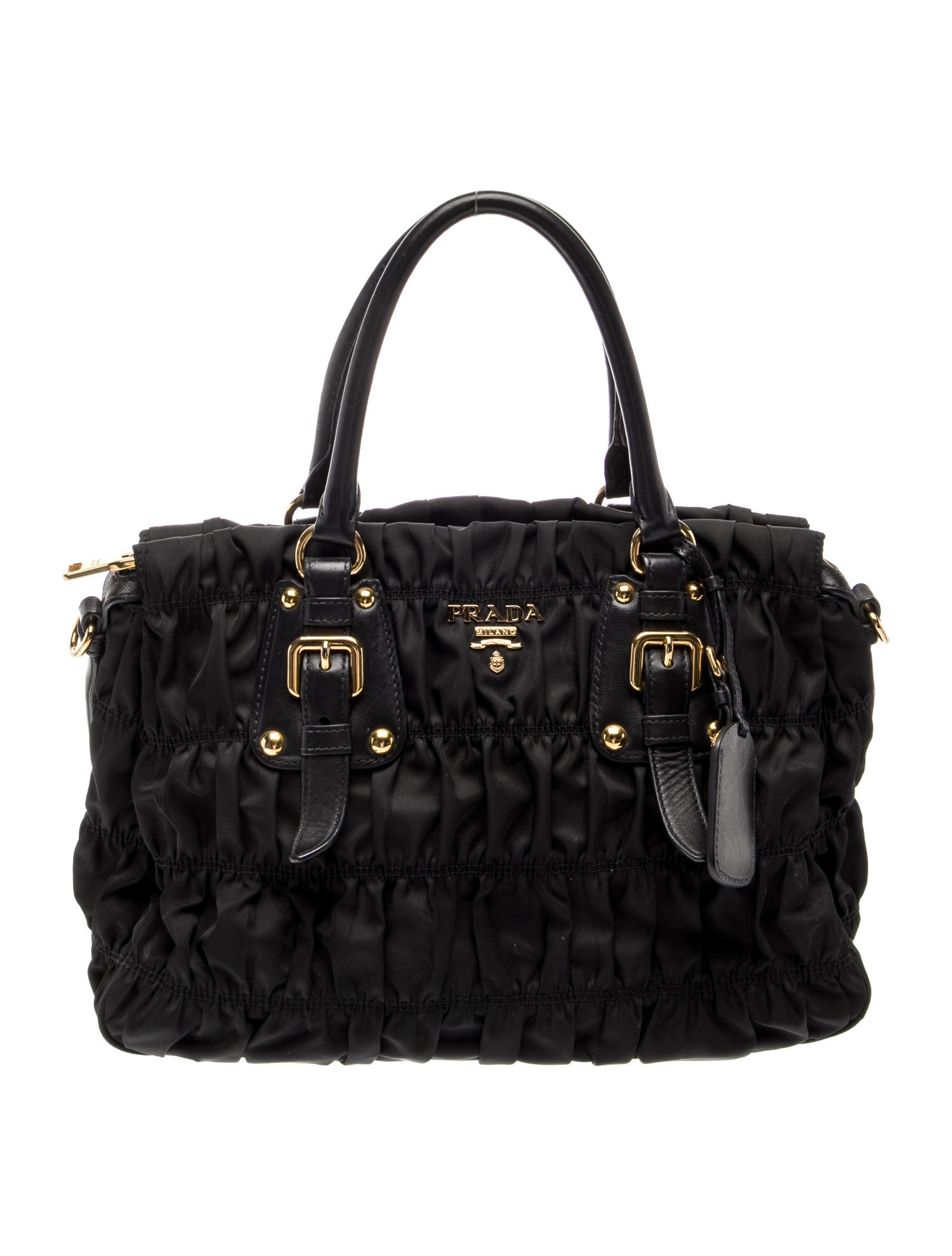 Prada Tessuto Top Handle Bag