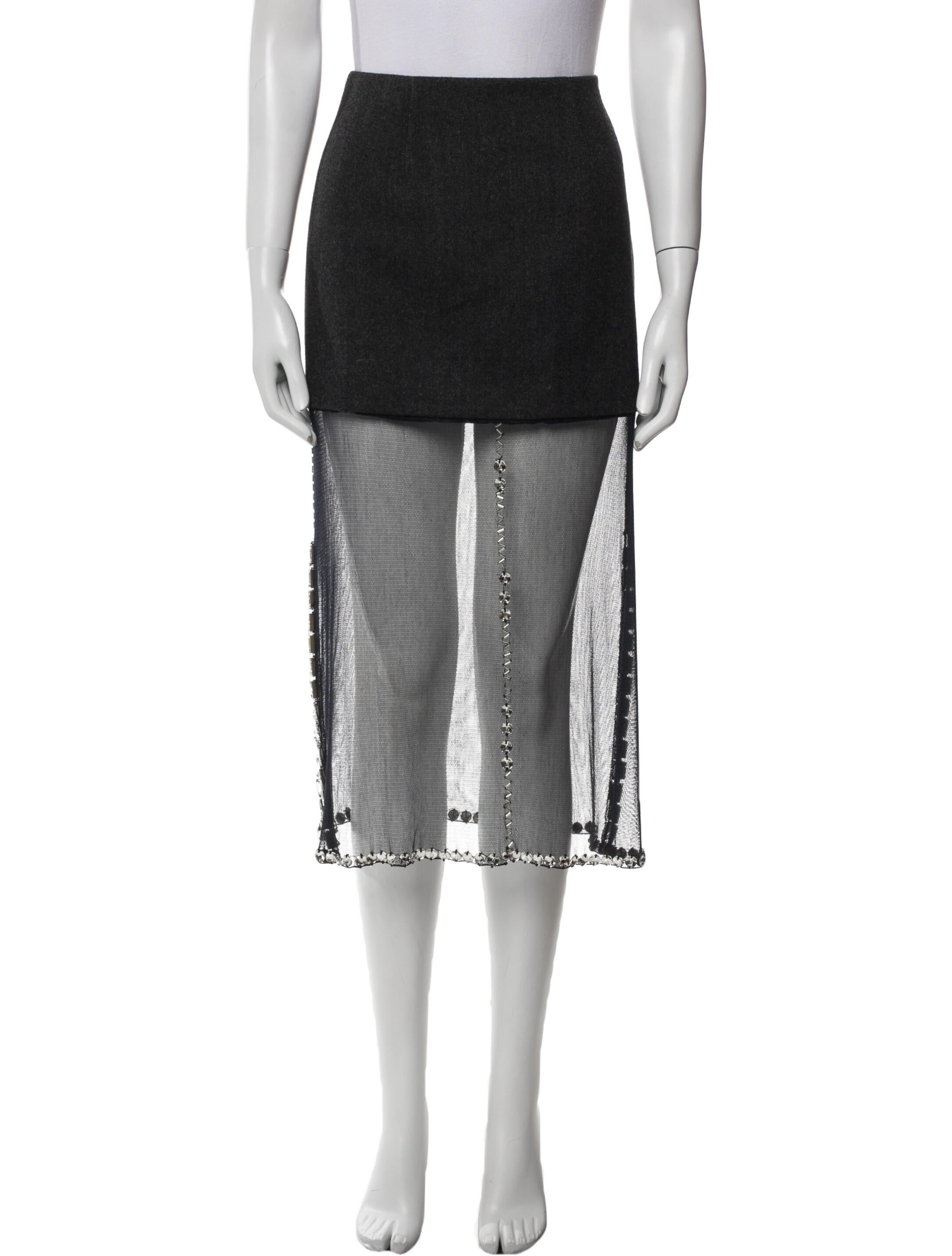 Prada 2022 Midi Length Skirt w/ Tags