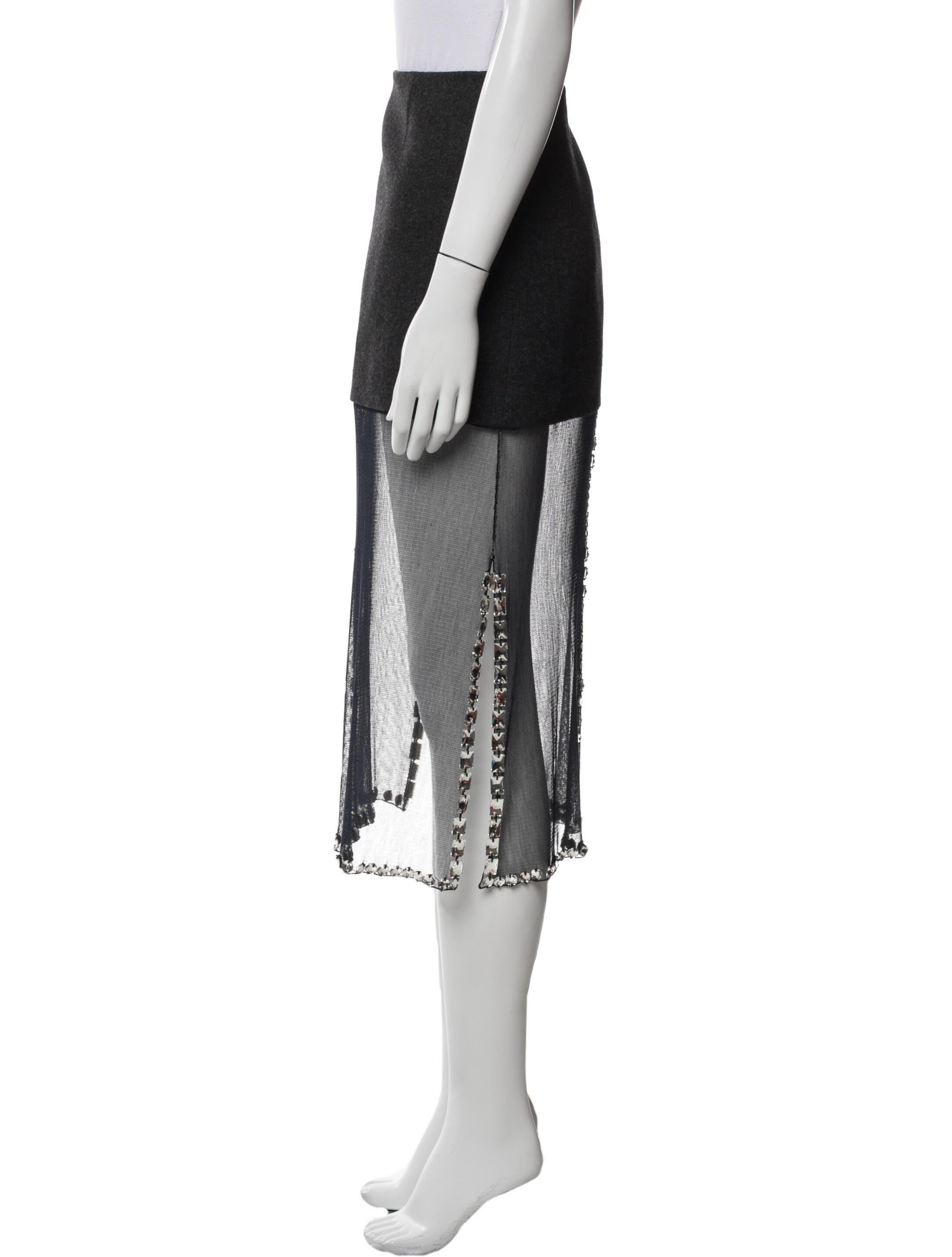 Prada 2022 Midi Length Skirt w/ Tags