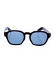 Prada Signature Logo Square Sunglasses