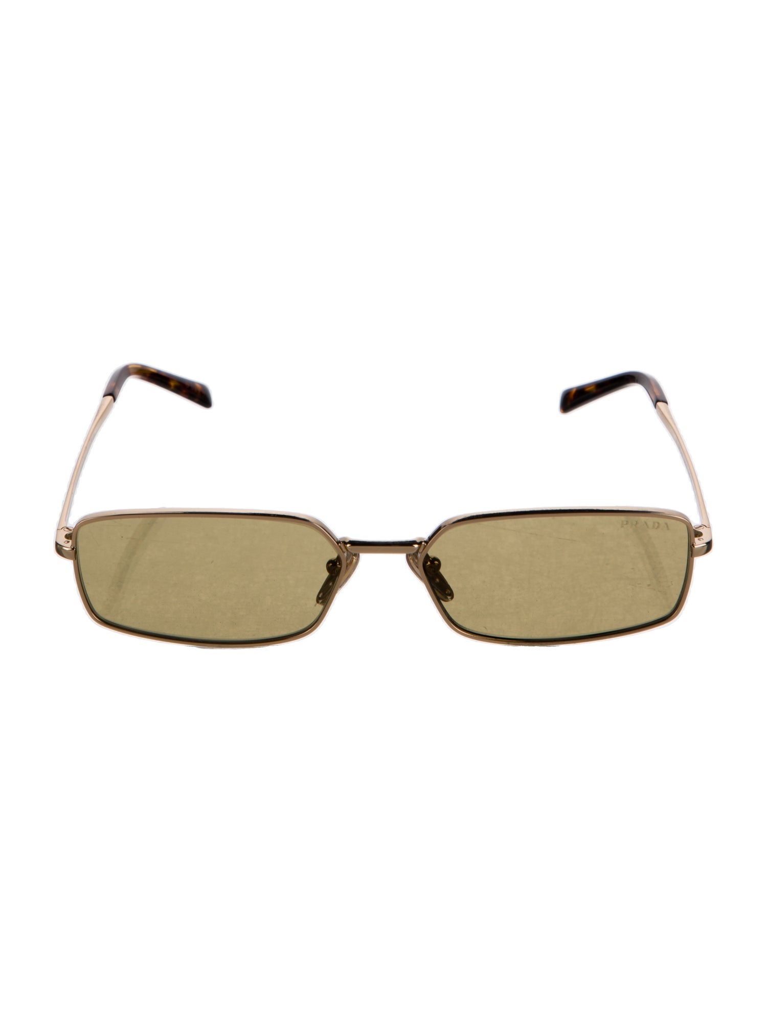 Prada Square Tinted Sunglasses