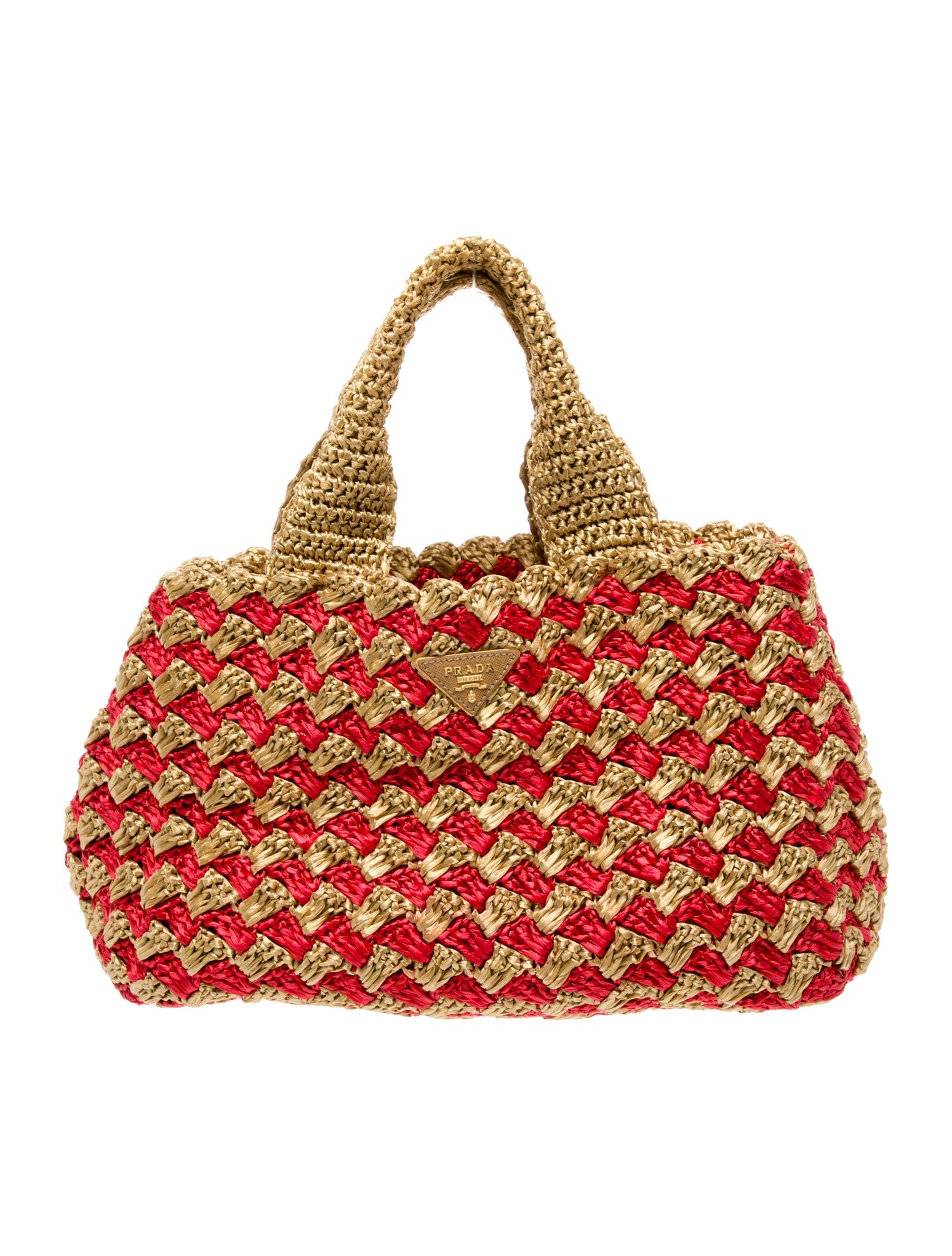 Prada Signature Top Handle Bag