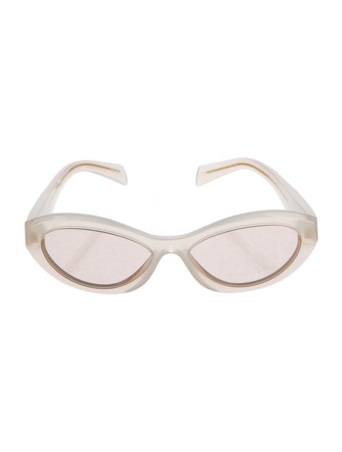 Prada Cat-Eye Mirrored Sunglasses