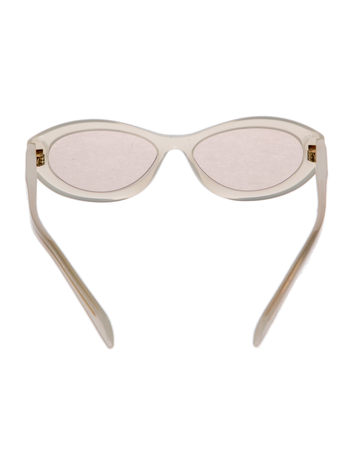 Prada Cat-Eye Mirrored Sunglasses