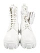 Prada Tessuto Nylon Leather Combat Boots