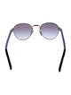 Prada Round Gradient Sunglasses