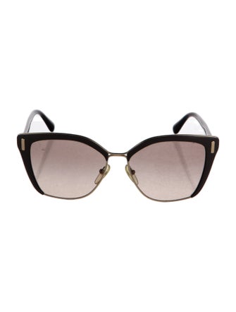 Prada Cat-Eye Tinted Sunglasses