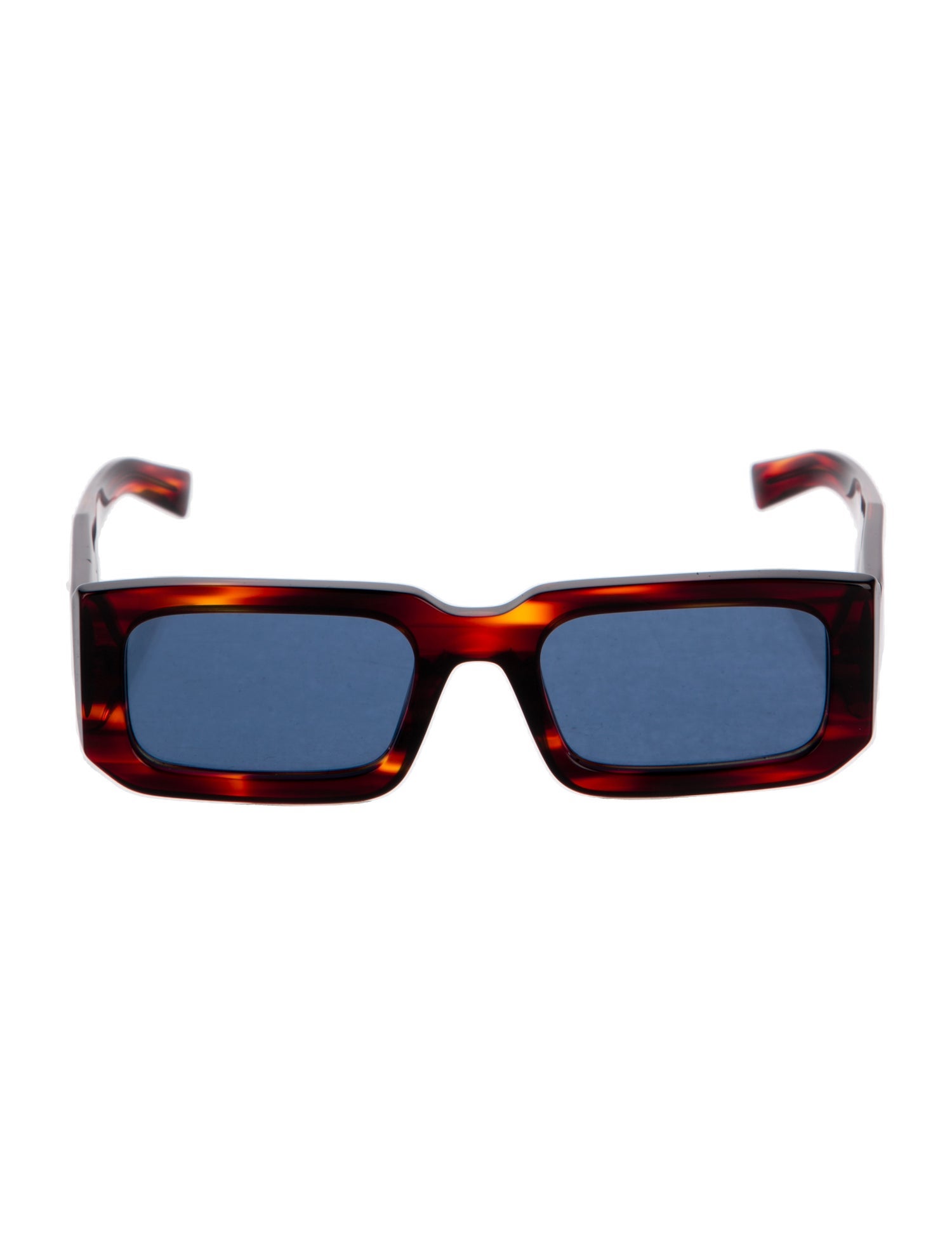 Prada Square Mirrored Sunglasses