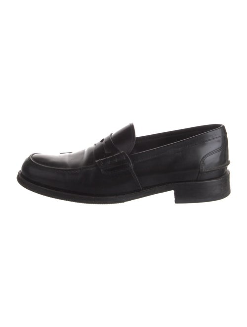 Prada Leather Dress Loafers