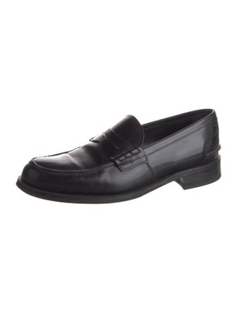 Prada Leather Dress Loafers