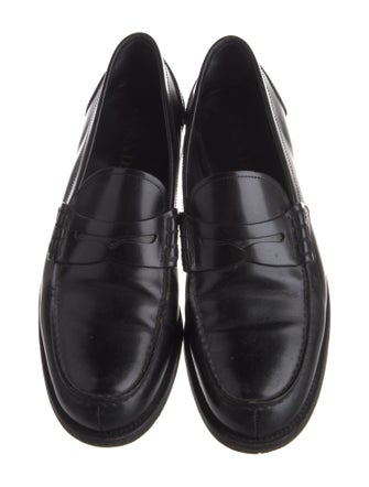 Prada Leather Dress Loafers