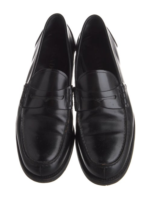 Prada Leather Dress Loafers