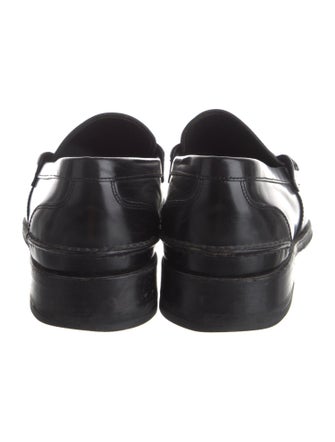 Prada Leather Dress Loafers