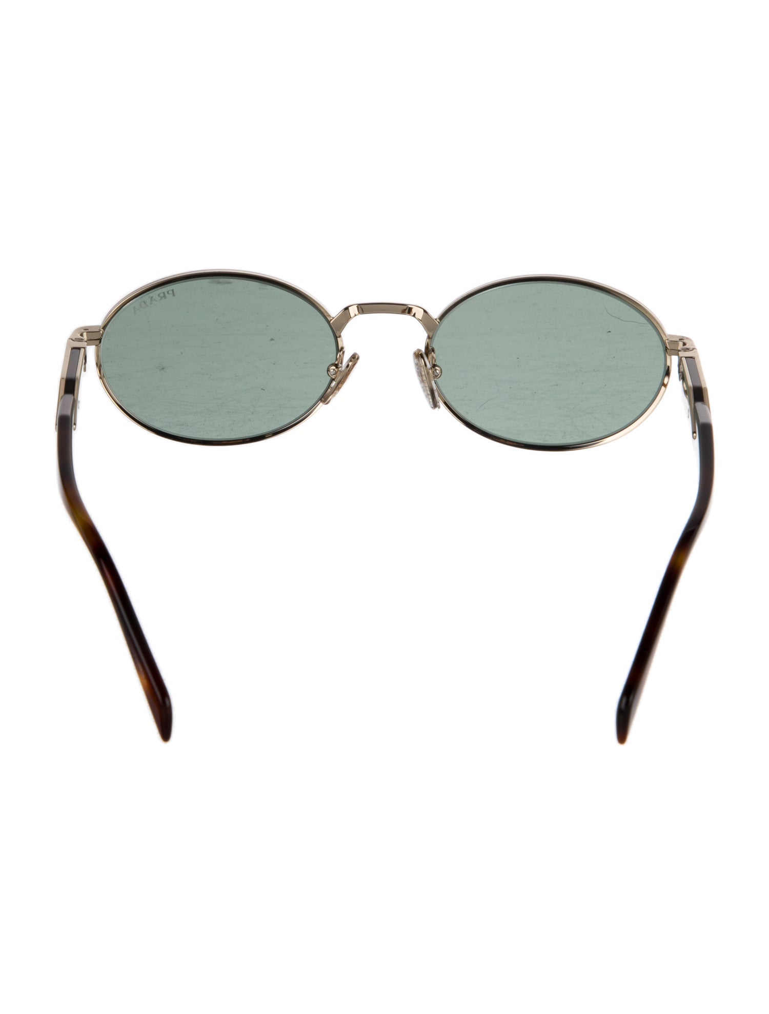 Prada Round Tinted Sunglasses w/ Tags