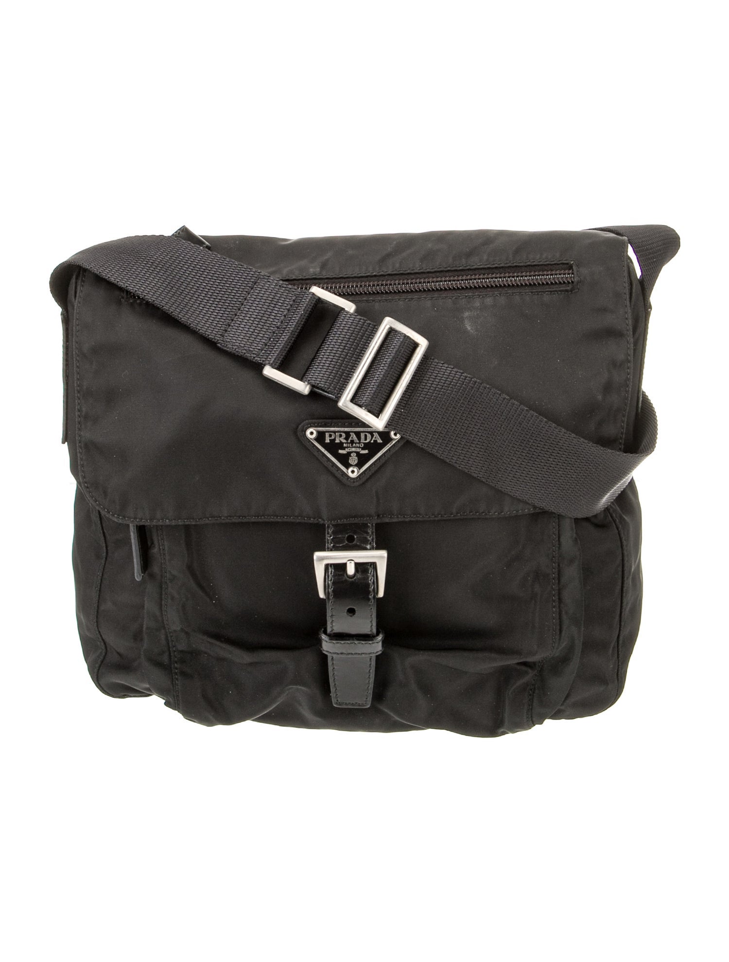 Prada Vela Nylon Crossbody Bag Vintage