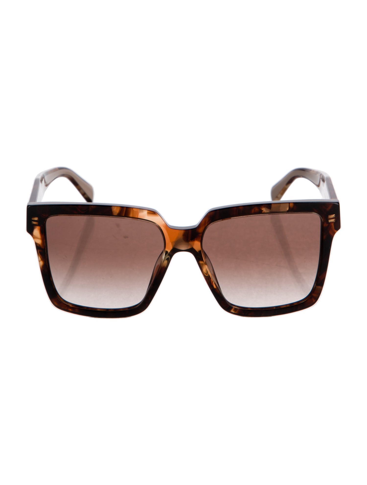Prada Square Gradient Sunglasses w/ Tags