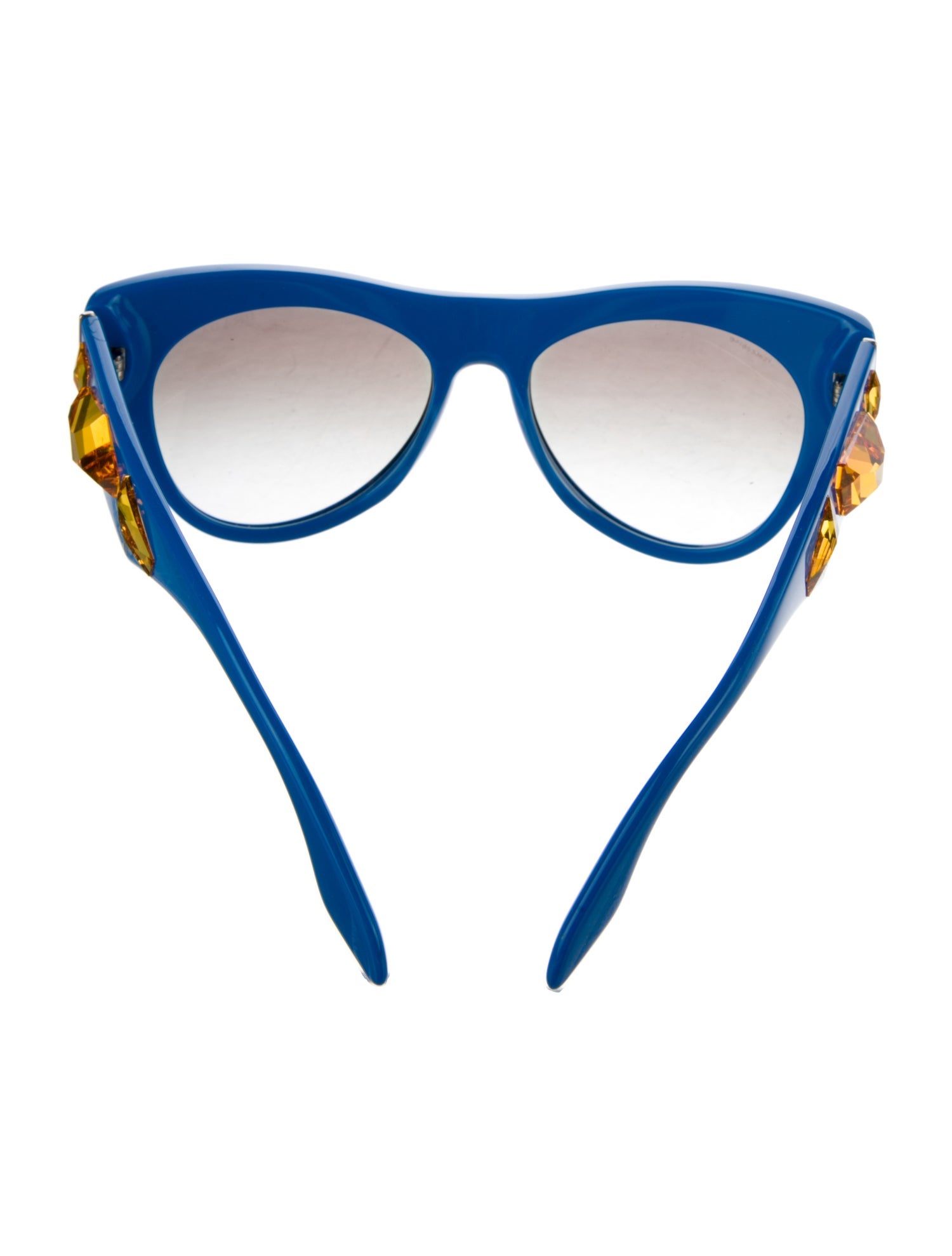 Prada Signature Logo Cat-Eye Sunglasses