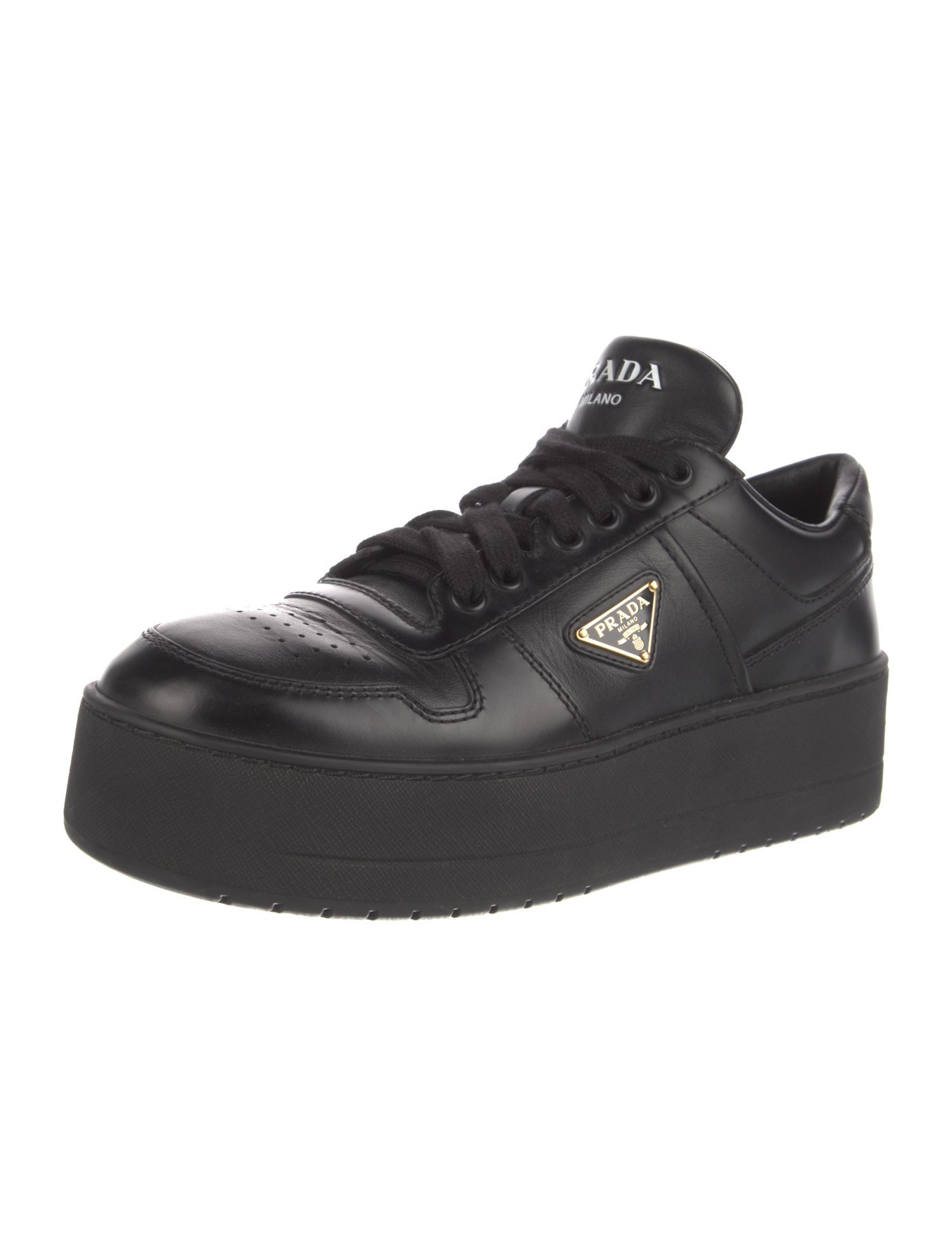 Prada Leather Sneakers