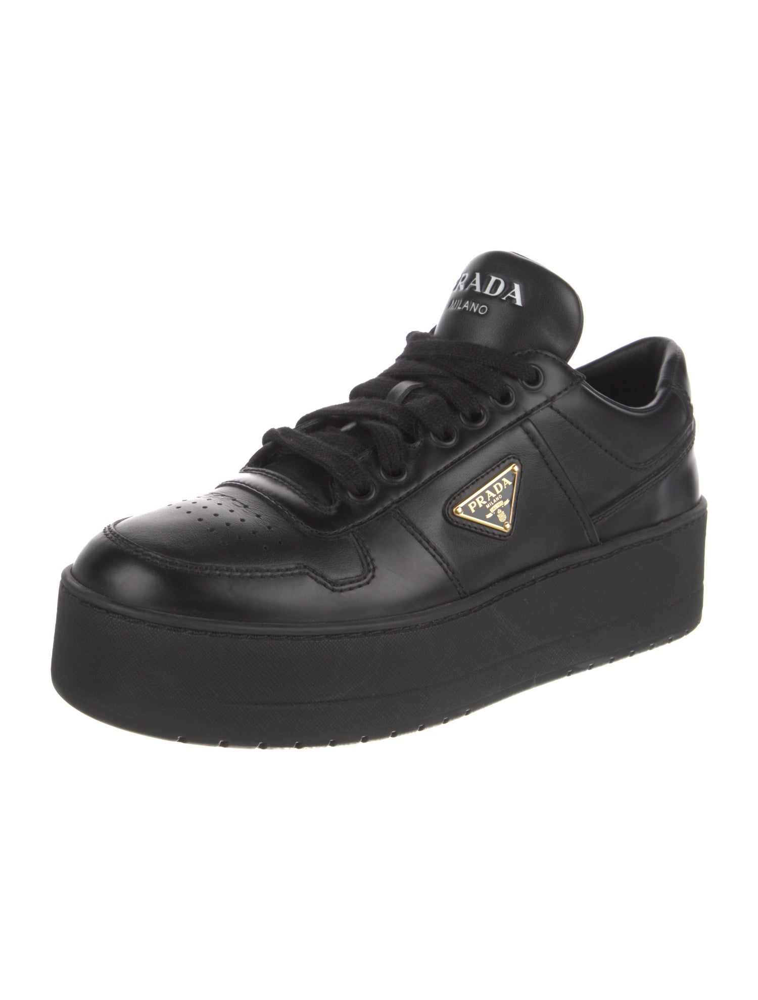 Prada Leather Sneakers