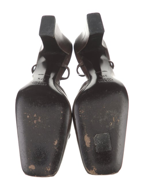 Prada Leather Slingback Pumps