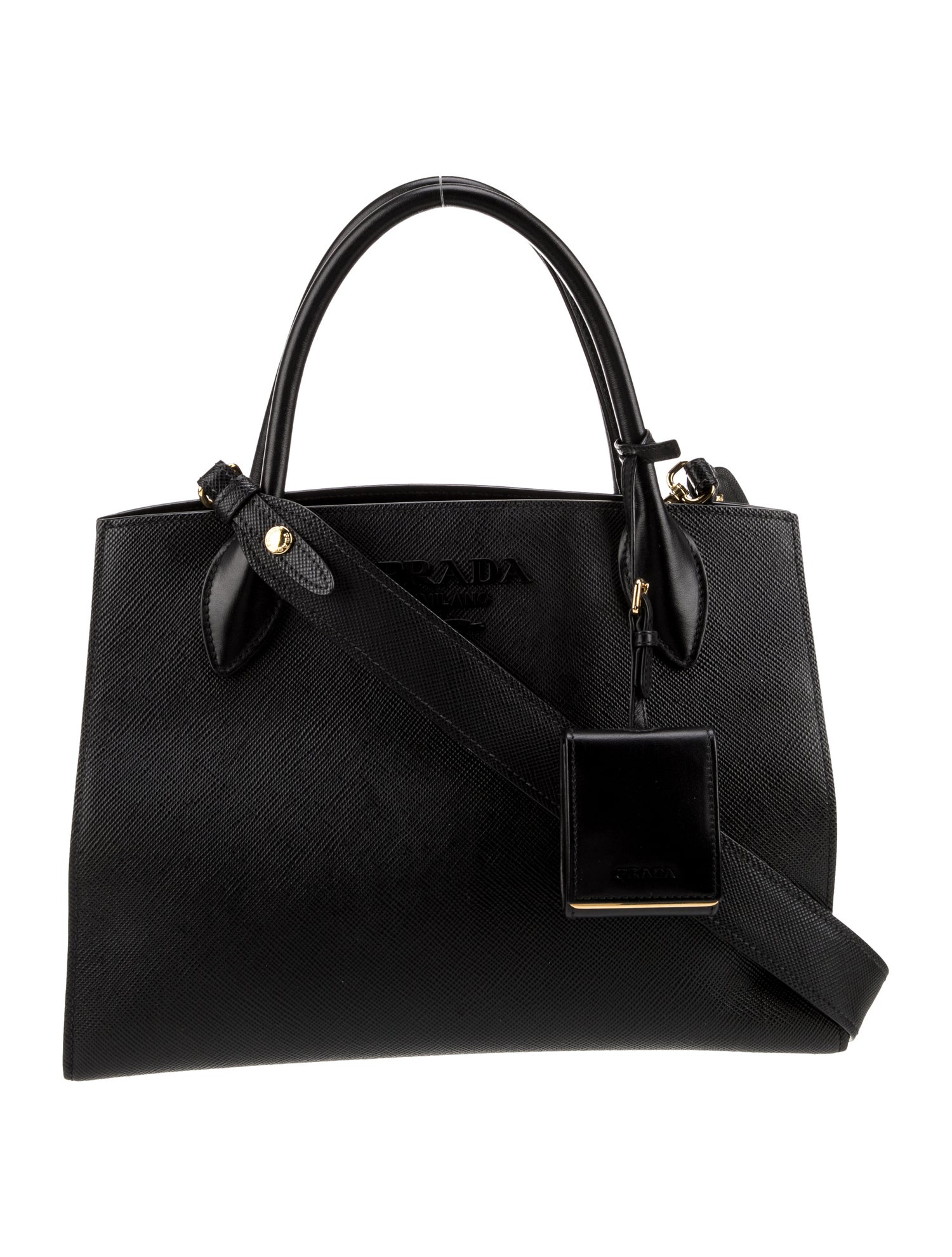 Prada Signature Top Handle Bag