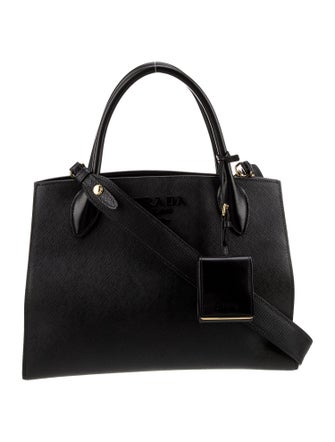 Prada Signature Top Handle Bag