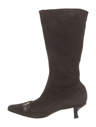 Prada Suede Sock Boots