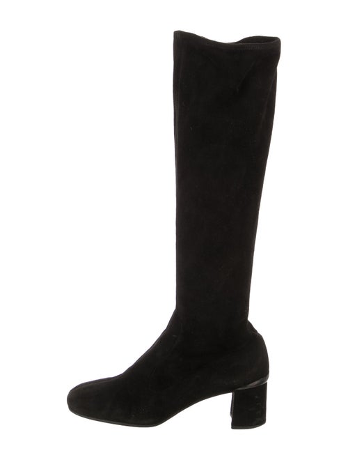 Prada Suede Riding Boots